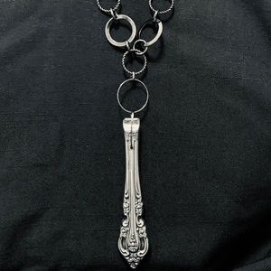 Antique Sterling Silver Knife Handle